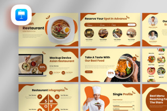 Asian Restaurant Keynote Template